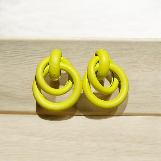 Neon Loop Hoops