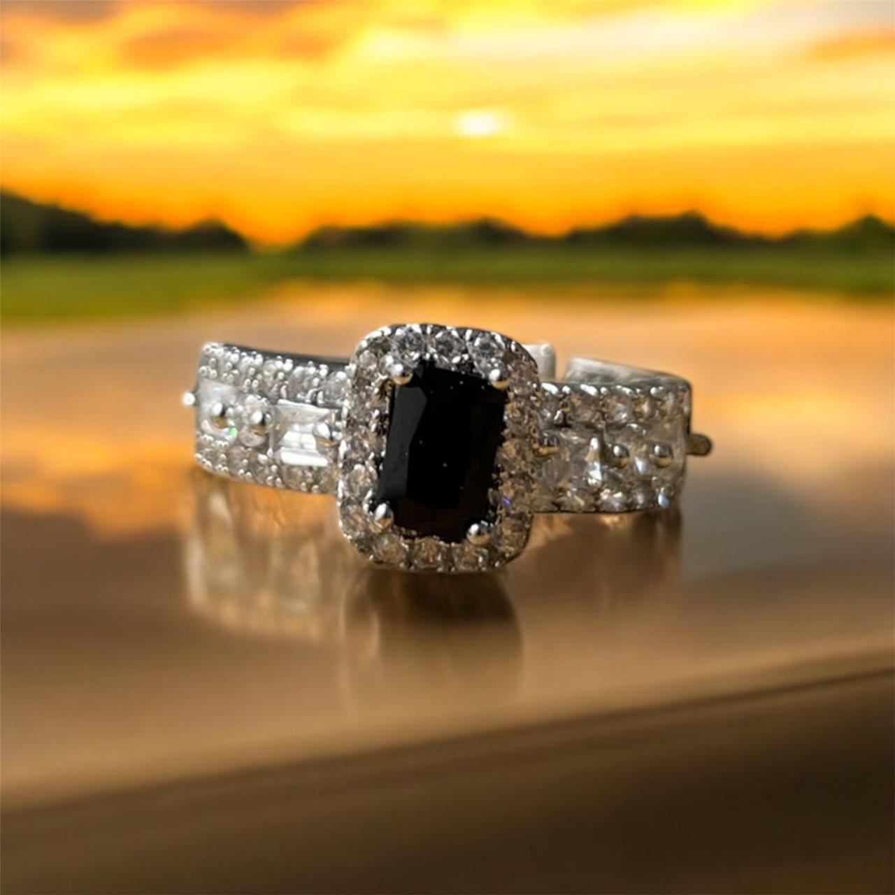 Midnight Elegance Ring